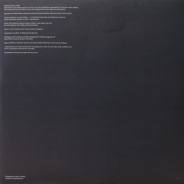 Roger Daltrey : As Long As I Have You (LP, Album, 180)