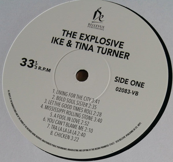 Ike & Tina Turner : The Explosive (LP, Comp)
