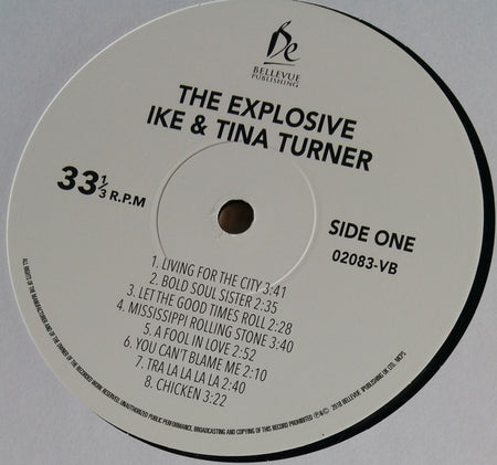 Ike & Tina Turner : The Explosive (LP, Comp)