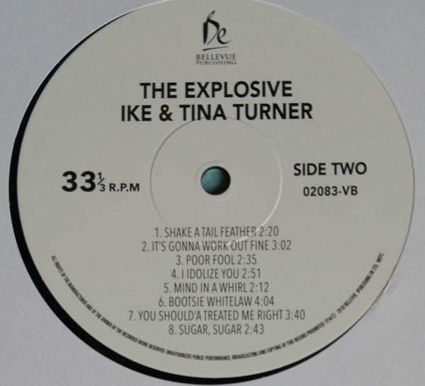 Ike & Tina Turner : The Explosive (LP, Comp)