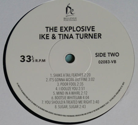 Ike & Tina Turner : The Explosive (LP, Comp)