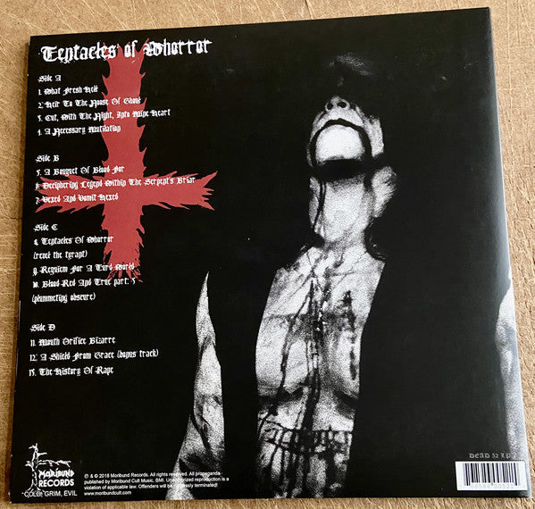 Leviathan (5) : Tentacles Of Whorror (2xLP, Album, RE, Whi)