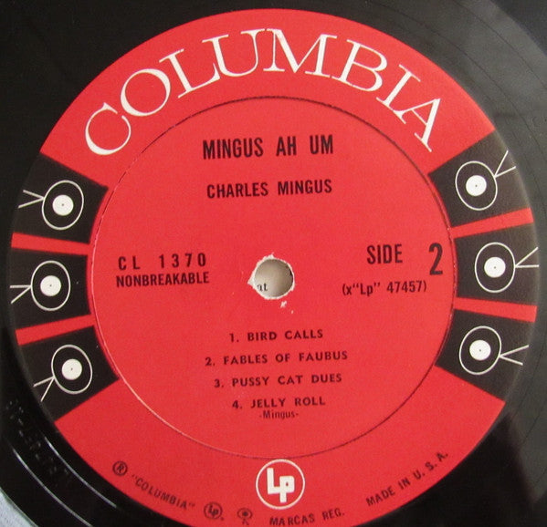 Charles Mingus : Mingus Ah Um (LP, Album, Mono)