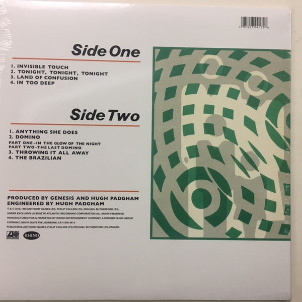 Genesis : Invisible Touch (LP, Album, Dlx, RE, RM, 180)
