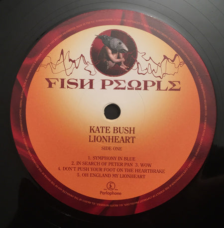 Kate Bush : Lionheart (LP, Album, RE, RM, 180)