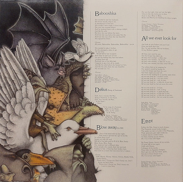 Kate Bush : Never For Ever (LP, Album, RE, RM, 180)