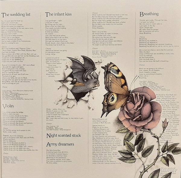 Kate Bush : Never For Ever (LP, Album, RE, RM, 180)