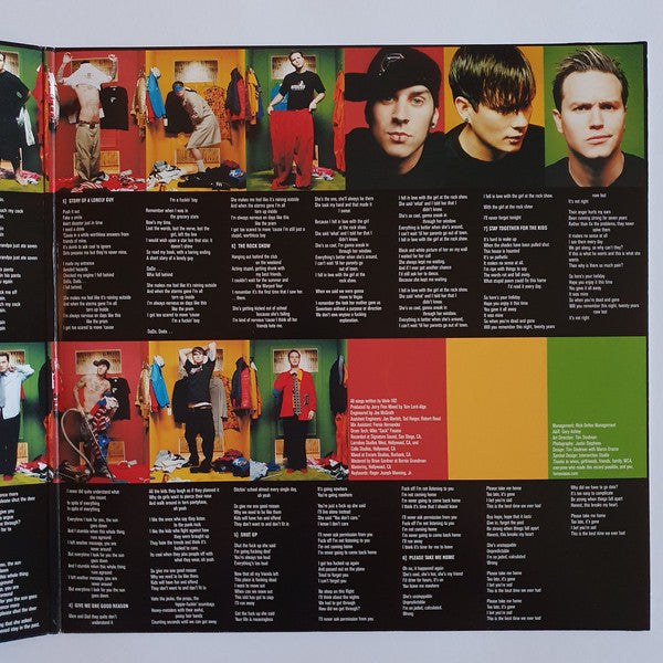 Blink-182 : Take Off Your Pants And Jacket (LP, Album, Ltd, RE, Red)