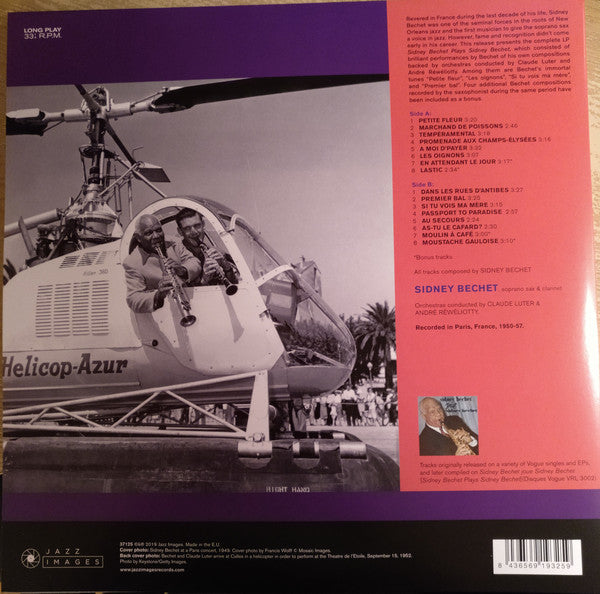Sidney Bechet, Luter*, Réwéliotty* : Sidney Bechet Plays Sidney Bechet (LP, Album, RE, 180)