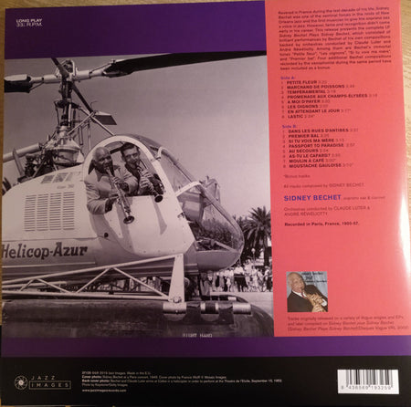 Sidney Bechet, Luter*, Réwéliotty* : Sidney Bechet Plays Sidney Bechet (LP, Album, RE, 180)