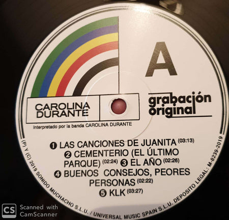 Carolina Durante : Carolina Durante (LP, Album, Gat)