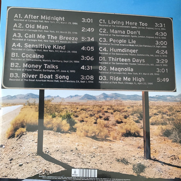 J.J. Cale : Live (2xLP, Album, RE, 180 + CD, Album, RE)