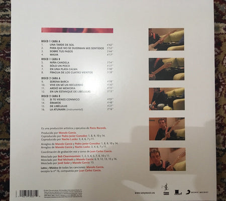 Manolo García : Para Que No Se Duerman Mis Sentidos (2xLP, Album, RE)