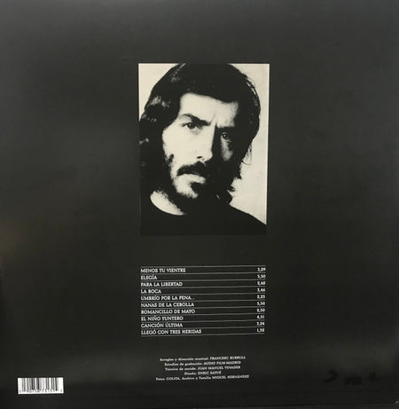 Joan Manuel Serrat : Miguel Hernandez (LP, Album, Gat)