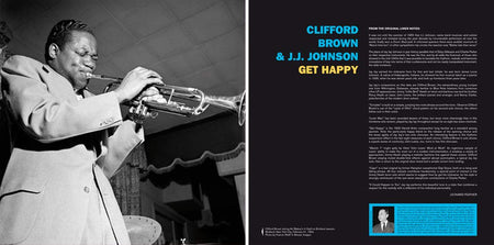 Clifford Brown & J.J. Johnson : Get Happy (LP, Album, Ltd, RE, 180)