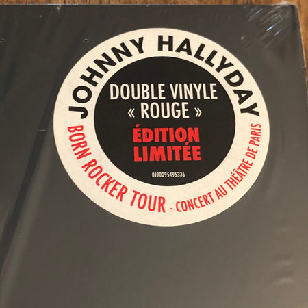 Johnny Hallyday : Born Rocker Tour - Concert Au Théâtre De Paris (2xLP, Album, Ltd, RE, Red)