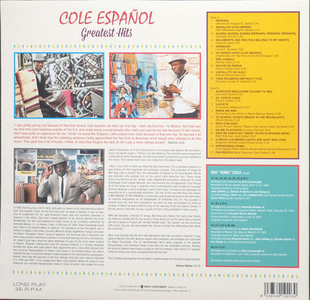 Nat "King" Cole* : Cole Español - Greatest Hits (LP, Comp, Ltd, RM, S/Edition)