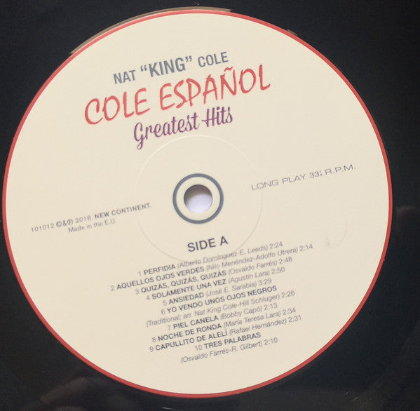 Nat "King" Cole* : Cole Español - Greatest Hits (LP, Comp, Ltd, RM, S/Edition)