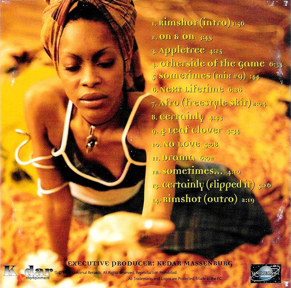 Erykah Badu : Baduizm (CD, Album, RE)