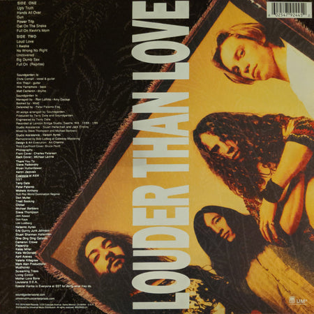 Soundgarden : Louder Than Love (LP, Album, Ltd, RE, RM, Ora)