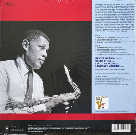 Dexter Gordon : Daddy Plays The Horn (LP, Album, Mono, RE)