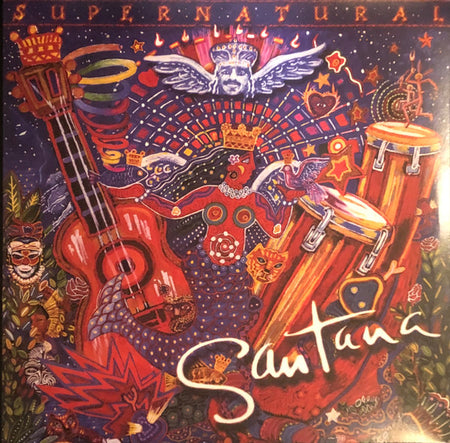 Santana : Supernatural (2xLP, Album, RE, Whi)