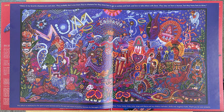 Santana : Supernatural (2xLP, Album, RE, Whi)