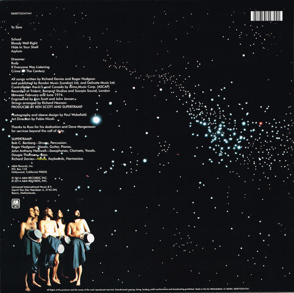 Supertramp : Crime Of The Century (LP, Album, RE, RP, 180)