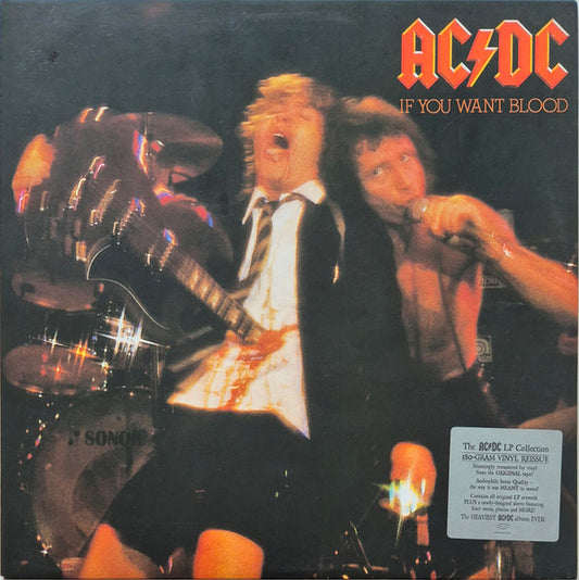 AC/DC : If You Want Blood You've Got It (LP, Album, RE, RM, 180)