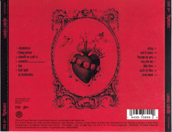 Camila Cabello : Romance (CD, Album)