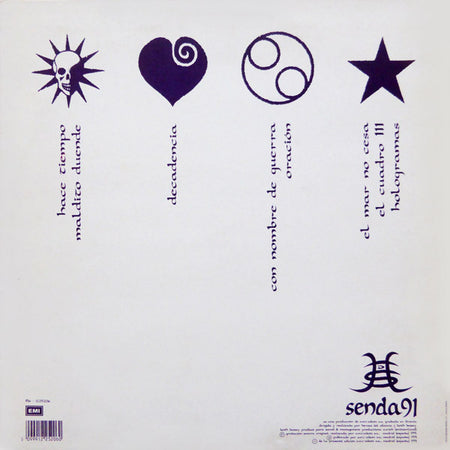 Héroes Del Silencio : Senda 91 (2x12", Album, Ibe)