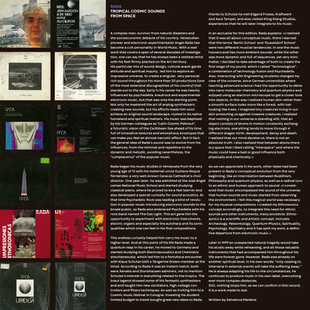 Angel Rada : Tropical Cosmic Sounds From Space (2xLP, Comp)