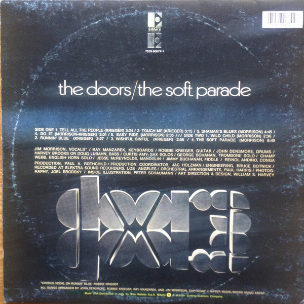 The Doors : The Soft Parade (LP, Album, RE, Gat)