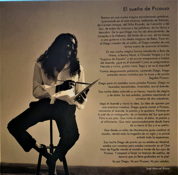 Diego "El Cigala" : Picasso En Mis Ojos (LP, Album, RE, Gat)