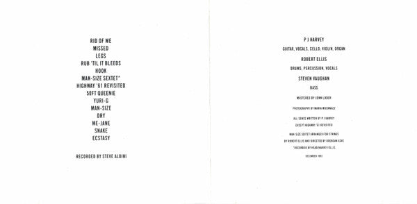 PJ Harvey : Rid Of Me (CD, Album)