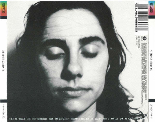 PJ Harvey : Rid Of Me (CD, Album)