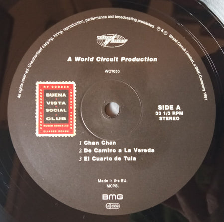 Buena Vista Social Club : Buena Vista Social Club (2xLP, Album, RE, Gat)