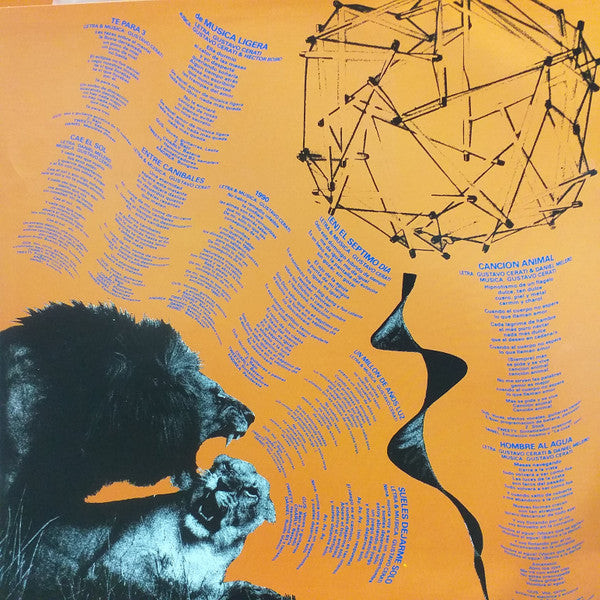 Soda Stereo : Canción Animal (LP, Album, RE)