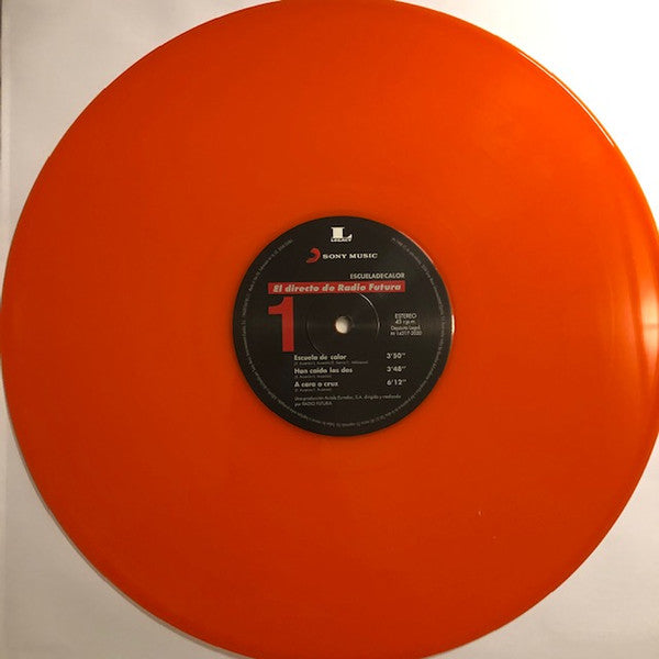 Radio Futura : El Directo De Radio Futura • Escueladecalor (2xLP, Album, RE, Cle)