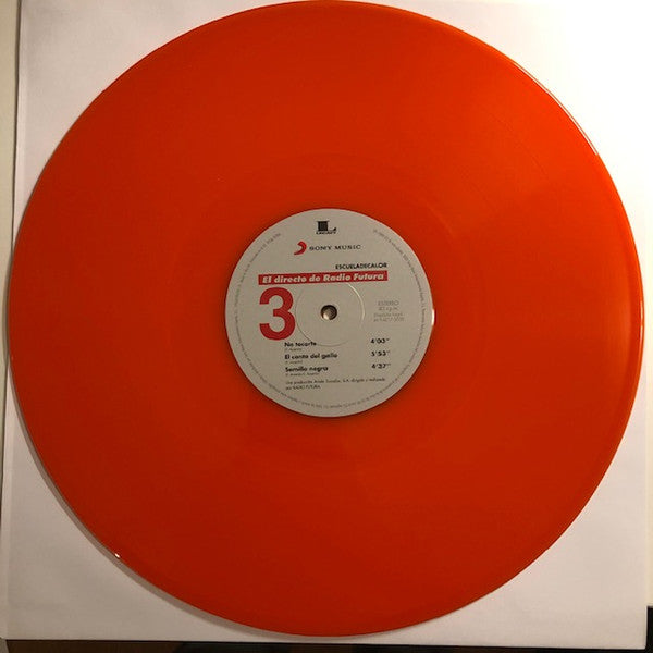 Radio Futura : El Directo De Radio Futura • Escueladecalor (2xLP, Album, RE, Cle)