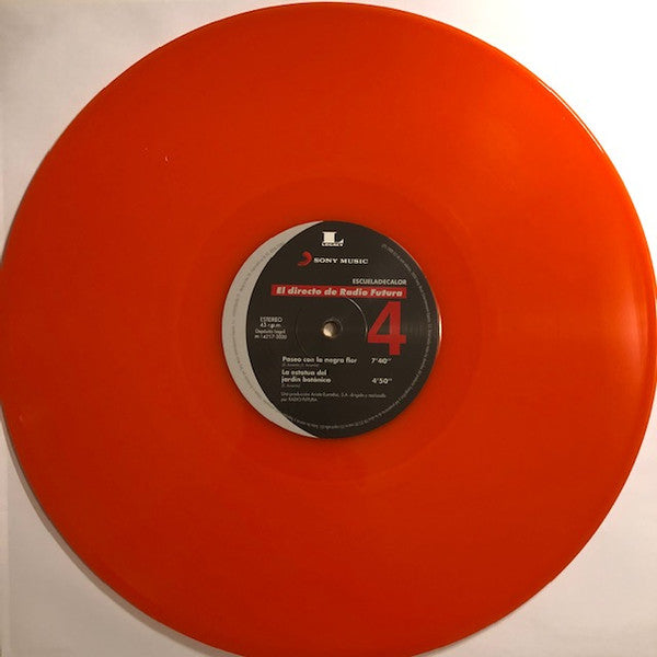 Radio Futura : El Directo De Radio Futura • Escueladecalor (2xLP, Album, RE, Cle)