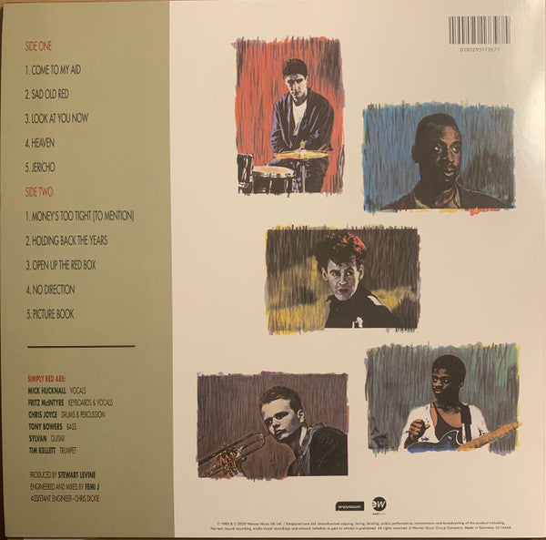 Simply Red : Picture Book (LP, Album, RE, Red)