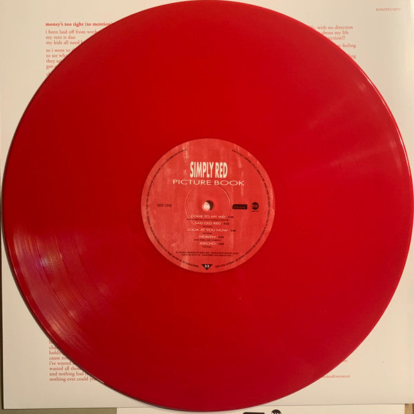 Simply Red : Picture Book (LP, Album, RE, Red)