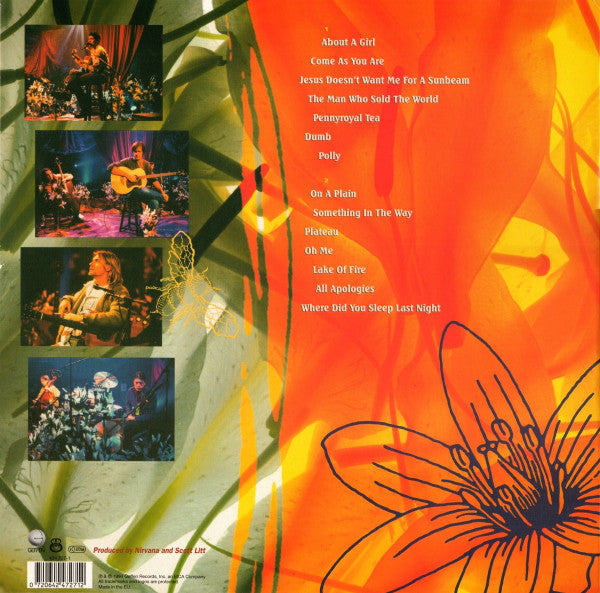 Nirvana : MTV Unplugged In New York (LP, Album, RE)