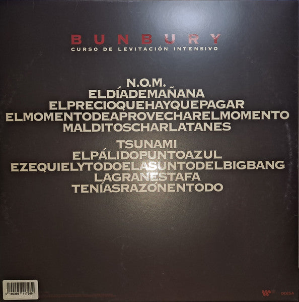 Bunbury* : Curso De Levitación Intensivo (LP, Album, Ltd, Cle + CD, Album)
