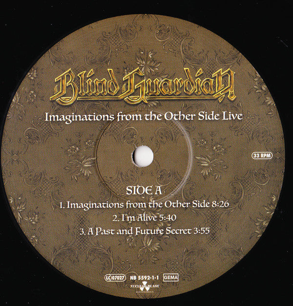 Blind Guardian : Imaginations From The Other Side Live (2xLP, Album)