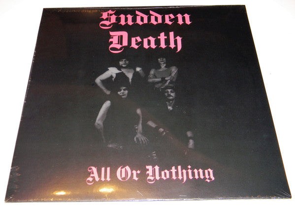 Sudden Death (9) : All Or Nothing (LP, Album, RE)