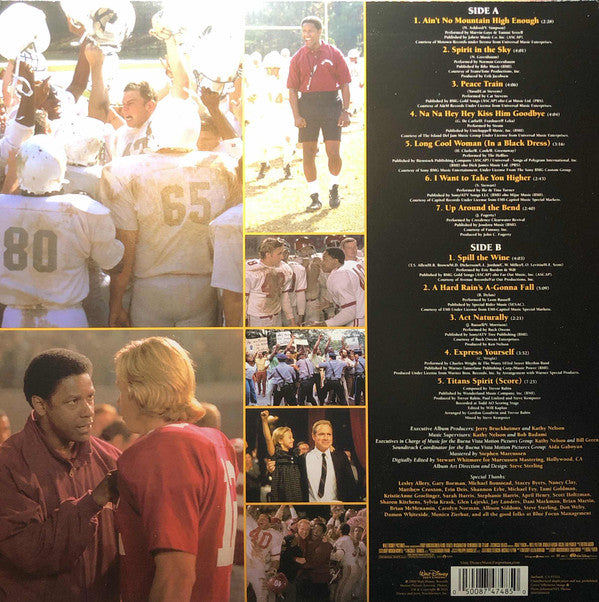 Various : Remember The Titans Original Motion Picture Soundtrack  (LP, Car)