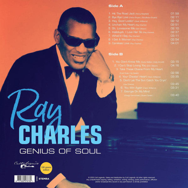 Ray Charles : Genius Of Soul (LP, Comp, Unofficial)