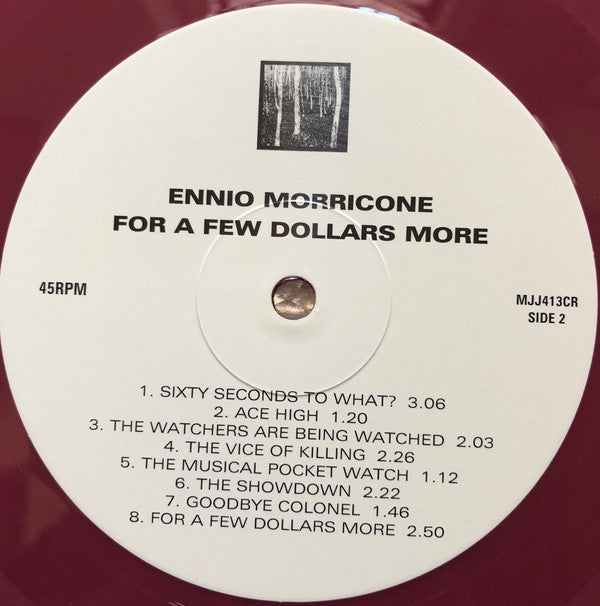 Ennio Morricone E La Sua Orchestra* : A Fistful of Dollars / For a Few Dollars More (LP, Comp, Ltd, RE, RM, Oxb)
